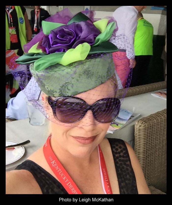 Cocktail hat design for the Derby