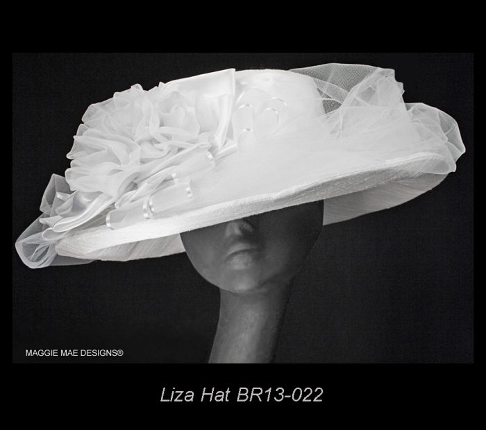Liza BR13-022 bridal hat