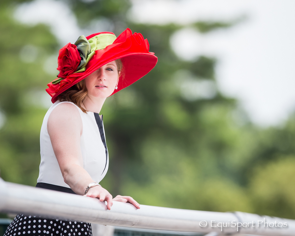 Women's custom fabric hats for the Kentucky Derby
