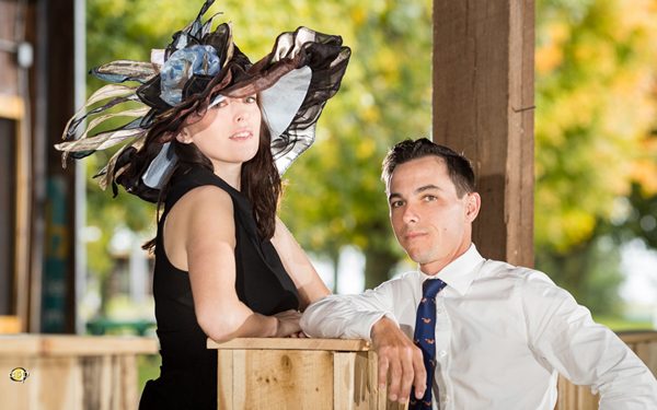 Wide brim hats for the Kentucky Derby = photo by Equisport Photos