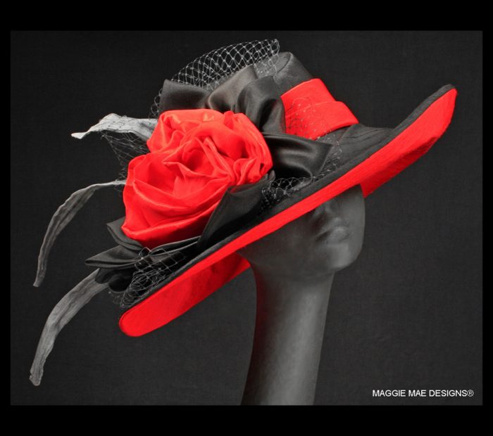 The Jordan Derby hat from the Rosie Signature Hat Collection