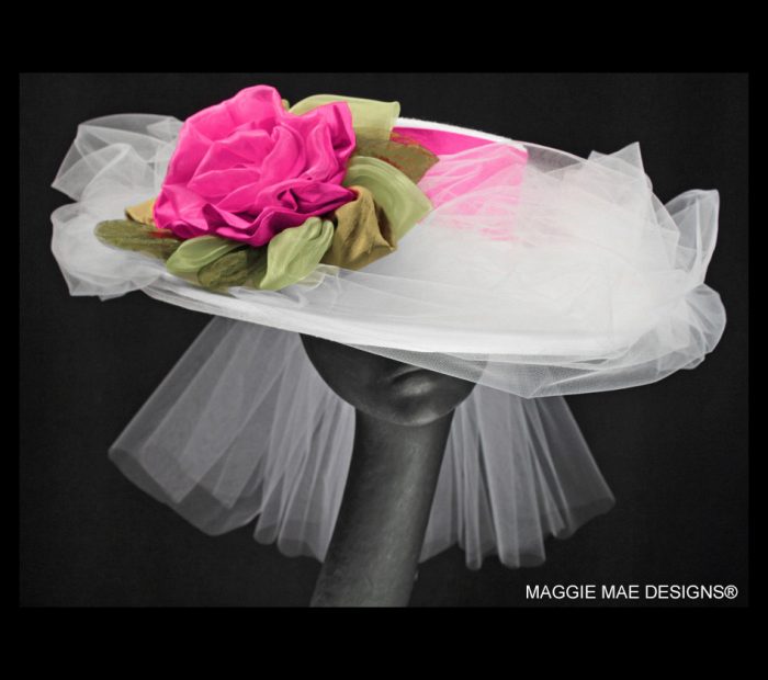 custom bridal hat