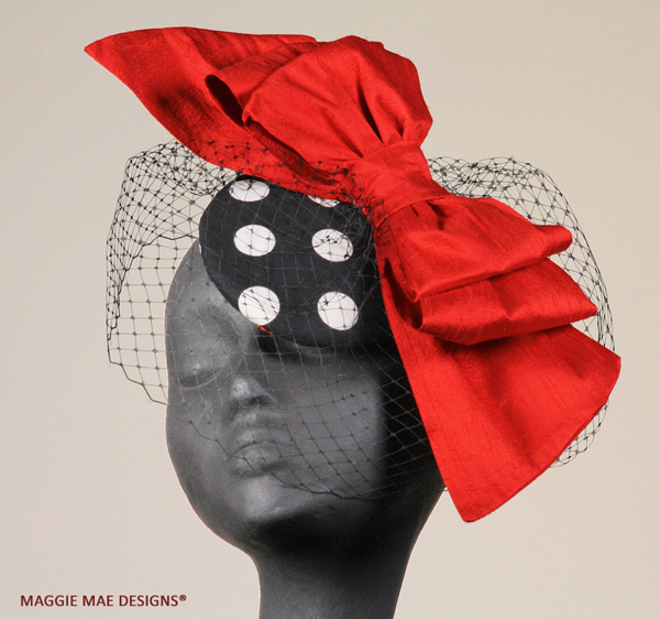 The Minnie Polka Dot Fascinator