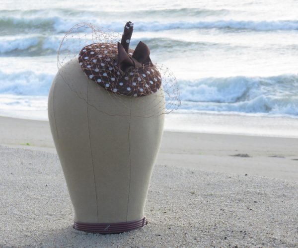 Millie beret fascinator for teas and garden party!