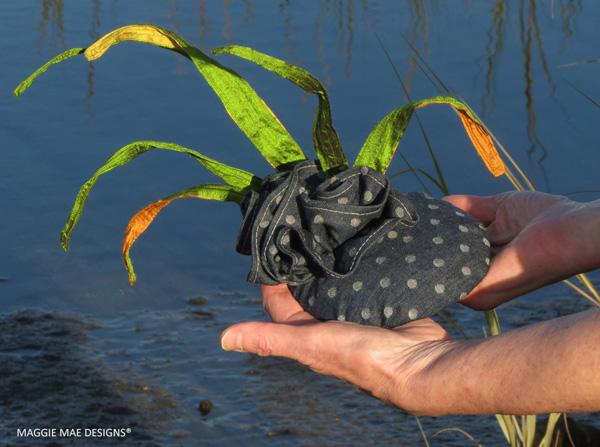 How the "Seafoam and Spartina Grass" fascinator was inspired!